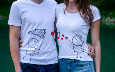 Stampa magliette San Valentino
